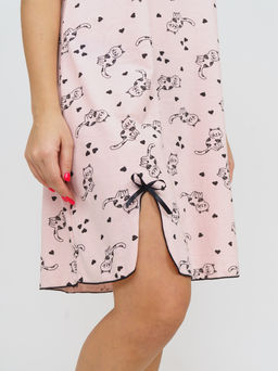 0014 Ночная сорочка "Кошки"