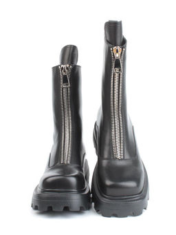 01- D174-G81 BLACK Ботинки демисезонные женские (натуральная кожа) - Фабричный китай фото 10