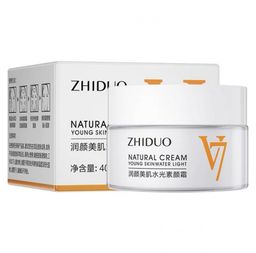 ZHIDUO Многофункциональный крем для лица Natural Cream V7, 40гр - Sadoer фото 4