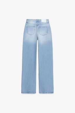 JEANS Z.04 FULL LENGTH HIGH-WAIST - Zara фото 8