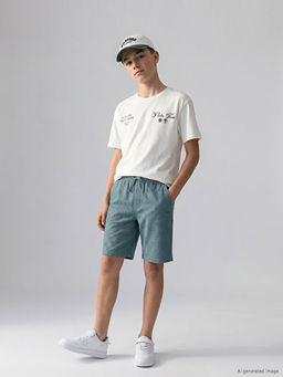 Шорты Regular Fit для мальчиков с эластичным поясом