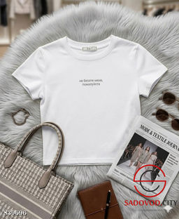 Футболка женская из хлопка