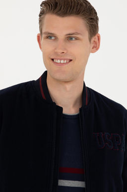 U. S. Polo Assn / Мужское темно-синее пальто Stamp - U.s. polo assn фото 16