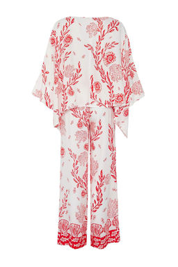 Etnik Desenli Dokuma Plaj Bluz-Pantolon Tak?m TBESS25AU00003 - Trendyolmilla фото 14