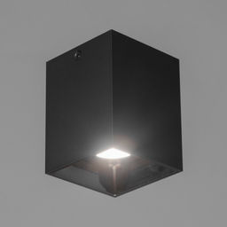 Светильник «Кубик» LED 4000К 10 Вт DIM220 черный кофе 7.5×7.5×9.5 см