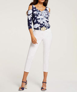 Блузка, сине-белая - Ashley brooke фото 3