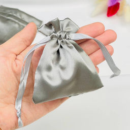 Мешочек: Атлас серый (3 шт) - Радуга самоцветов фото 2