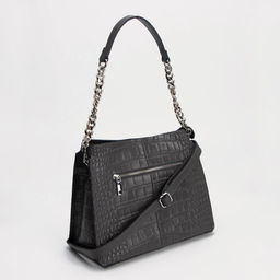 Сумка-тоут на молнии, цвет серый - Simaland фото 2