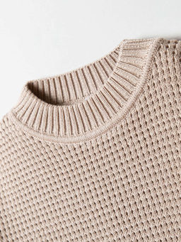 Джемпер вязаный Нюд - Bungly фото 6