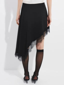 Асимметричная юбка длины мини ZR2608033503-50 / Zarina