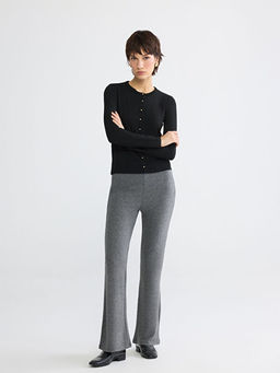 Beli Lastikli ?spanyol Pa?a Kad?n Pantolon