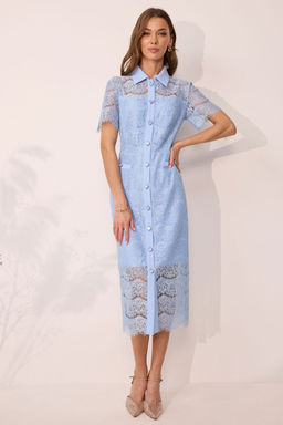 Платье LYUSHe 4107 голубой