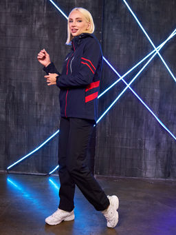 Женская мембранная куртка виндстоппер на флисе Azimuth Заря 124/23982_705 Темно-Синий  фото 12