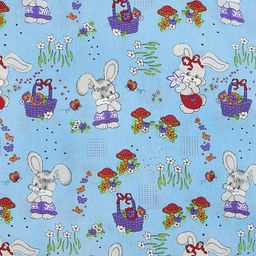 Постельное белье из бязи 140гр/м2 АКЦИЯ Лесная Сказка Голубая артикул 1304-4 1,5 спальный Постельное белье из бязи 140гр/м2 АКЦИЯ Лесная Сказка Голубая артикул 1304-4 1,5 спальный