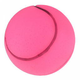 Игрушка для собаки Мяч теннис д6,5см, с пищалкой, ПВХ, цвета микс (оранжевый, салатовый, розовый), Пэт тойс (Pet toys) (Китай)  фото 2