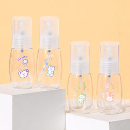 Дорожная бутылочка "Bear rabbit", pink (85 ml)