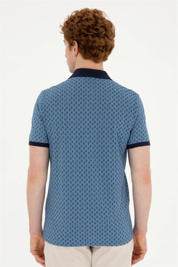 Мужская футболка цвета индиго Неожиданная скидка в корзине - U.s. polo assn фото 5