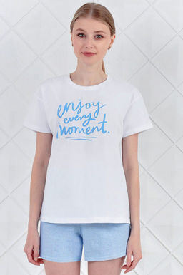 Арт. 9124 Пижама с шортами 42-50 - 5+3 фото 6