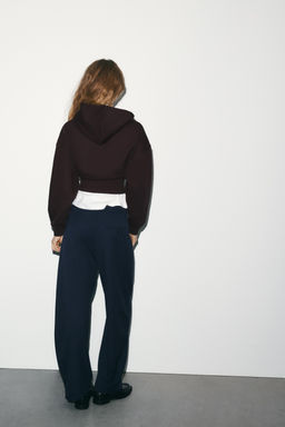 BALLOON PINSTRIPE TROUSERS - Zara фото 4