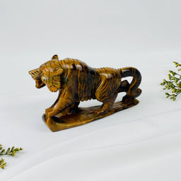 Тигр из камня Тигровый глаз