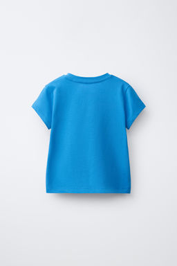 CAMISETA ESTAMPADA TEXTO / Azul - Zara фото 2