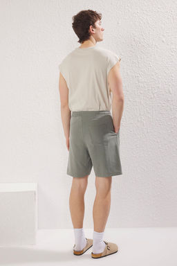 TRENDYOL MAN Erkek Haki %100 Modal Yazl?k Sort & Bermuda TMNSS25SR00009 - Trendyolmilla фото 4
