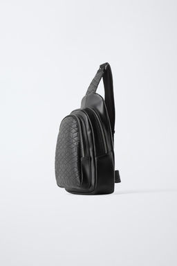EMBOSSED CROSSBODY BAG - Zara фото 2
