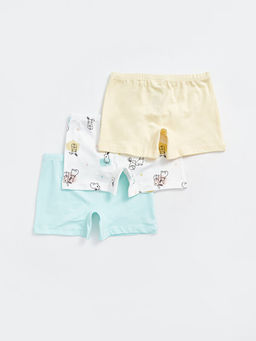 Bask?l? K?z ?ocuk Boxer 3l? - Waikiki фото 2