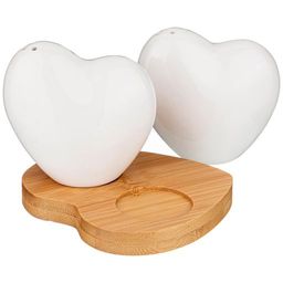 НАБОР ДЛЯ СПЕЦИЙ LEFARD СЕРДЦЕ 2 ПР. НА ДЕРЕВ. ПОДСТАВКЕ 13,3*11,5*1СМ  фото 3