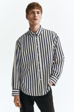 Camisa de popelina Relaxed Fit - H&m фото 3