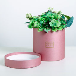 Подарочная коробка круглая Пантон 06, 16 16 см