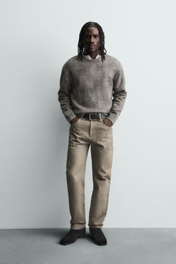 BRUSHED PRINTED JUMPER