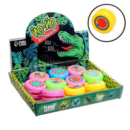 Цена за 12 шт. Йо-йо «Динозавр», МИКС, в шоубоксе