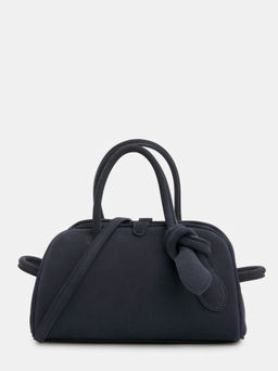 Женская сумка с ручками MAISON DAVID NATALY MINI Артикул 4638065, серовато-синий  фото 2