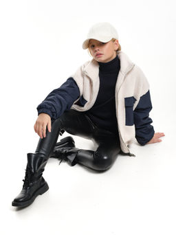 Джемпер Тедди на молнии 33-8231 касар/синий - Mini maxi фото 14