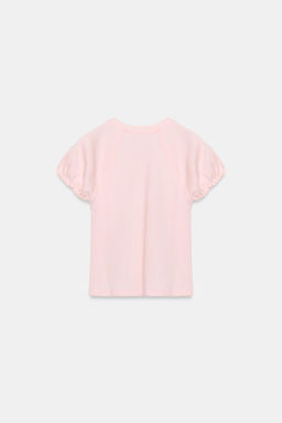 CAMISETA R?STICA VOLUMEN / Rosa tiza - Zara фото 4