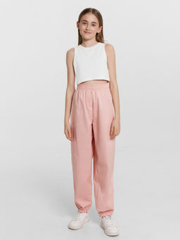 Брюки для девочек розовые - Mark formelle фото 3