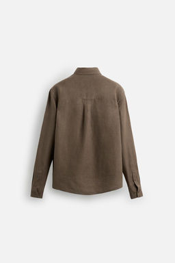 100% LINEN SHIRT - Zara фото 24