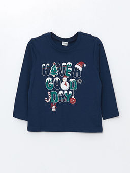 Bisiklet Yaka Y?lba?? Temal? Erkek ?ocuk Pijama Tak?m? - Waikiki фото 2