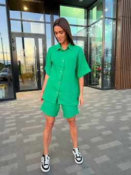 МУСЛИН , костюм с рубашкой - Knitka wear фото 3