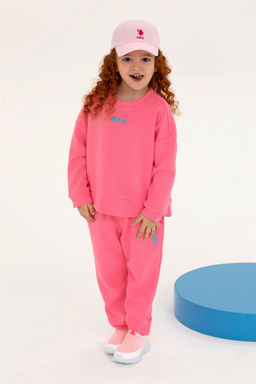 U. S. Polo Assn Детский розовый базовый свитшот с круглым вырезом - U.s. polo assn фото 9