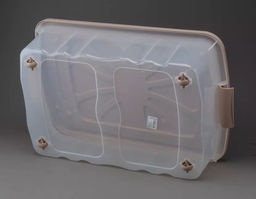 Ящик хозяйственный 600*400*170 25л на колесах - Полимербыт фото 3