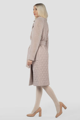 Пальто женское демисезонное (пояс) - El podio фото 4