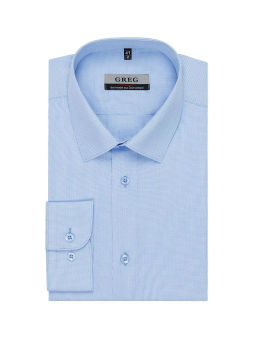 Сорочка мужская длинный рукав GREG 213/217/0624