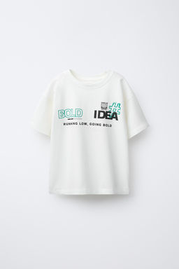 GRAFFITI SLOGAN T-SHIRT