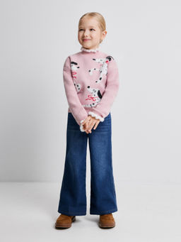 ACOOLA / Свитер детский для девочек Natty розовый