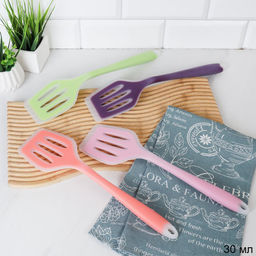 Лопатка с прорезями силиконовая 30 см. арт. Z-757 /(718757)