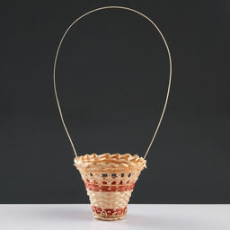 Цена за 2 шт. Корзина плетёная «Стакан», 12×14 см, бамбук