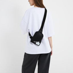 Сумка через плечо NAZAMOK What are you watching, 18х14х3 см  фото 3