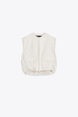ZW COLLECTION OVERSIZE WAISTCOAT - Zara фото 3